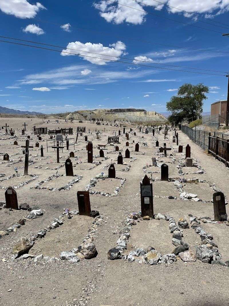 The Old Tonopah Cemetery Sits Right Next Door