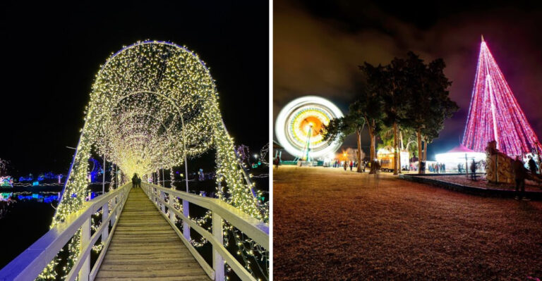 Families Drive In From Three Different States Just To See This Oklahoma Christmas Lights Display