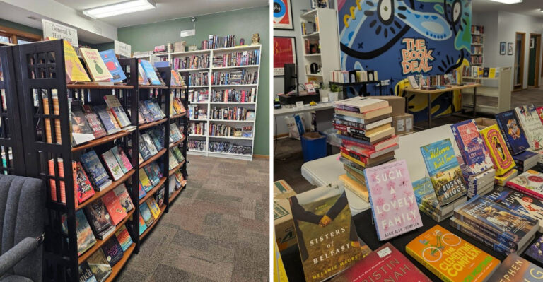 Fill An Entire Cart With Books For $50 At This One-Of-A-Kind Wisconsin Bookstore