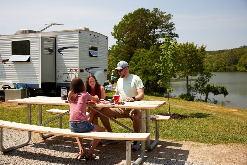 Camping Options Range From Rustic To Fully Equipped