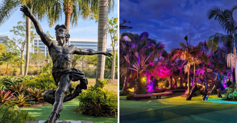 Florida Has A Sculpture Garden That Looks Like Someone Dreamed It Up And Then Actually Built It