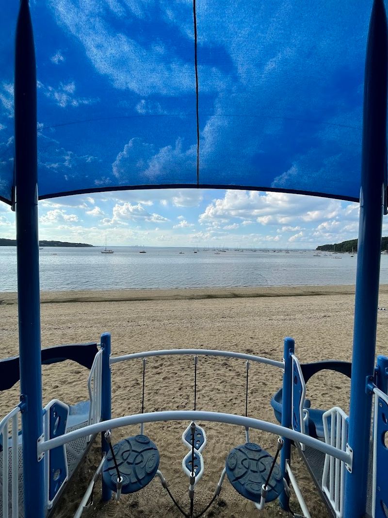 Swings, Playgrounds, And Pure Shoreline Joy