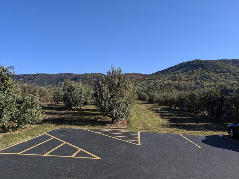 The Views Of The Orchard And The Smokies Make Every Bite Taste Even Better