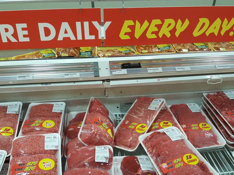The Meat Department Stands Out