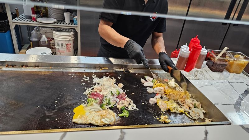 The Hibachi Station Could Be A Meal By Itself