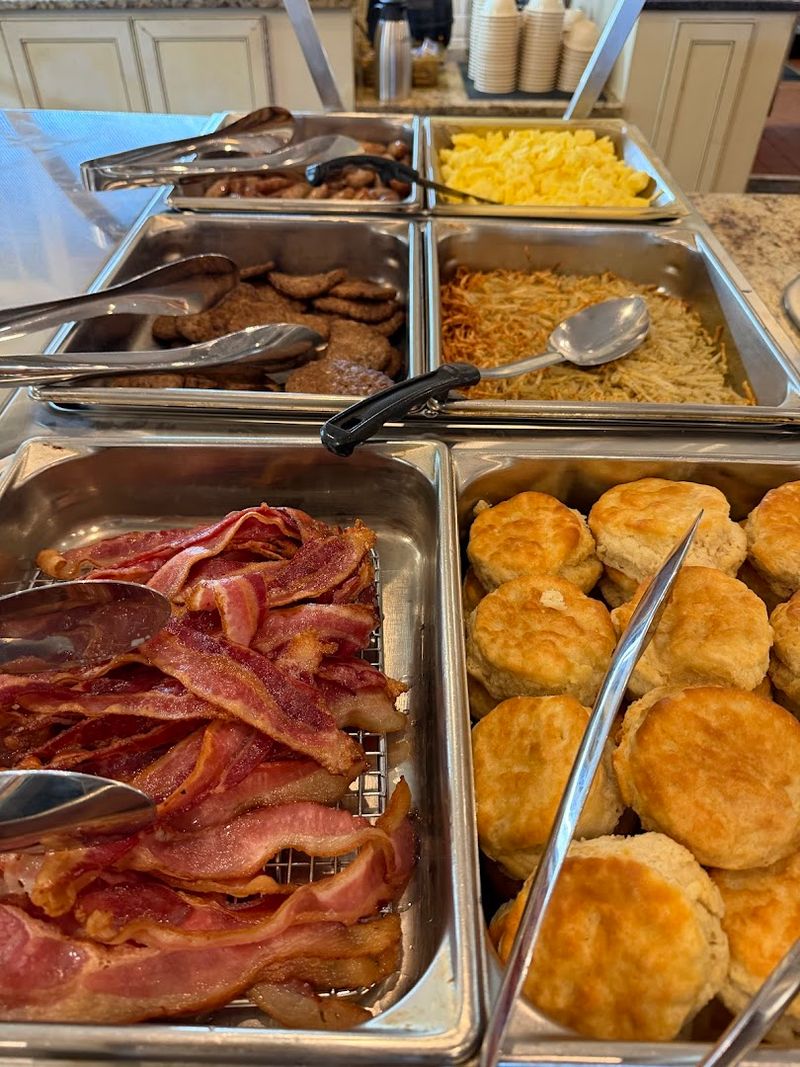 Buffet Spread That Covers Everything