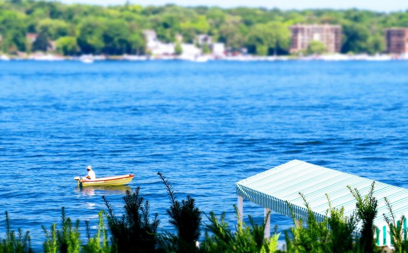 The Lake Has Different Speed Limits For Weekdays Weekends And Nights