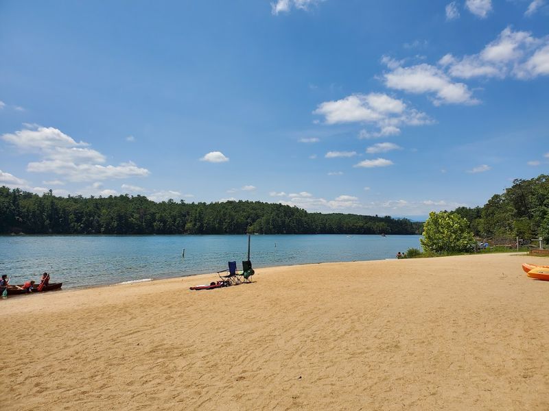 Sandy Beach, Lake James State Park, Nebo