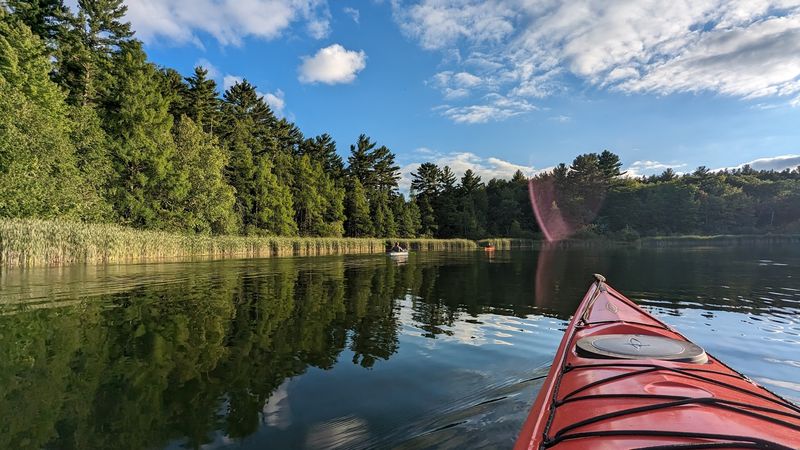 Kayaks Can Launch Right From The Park