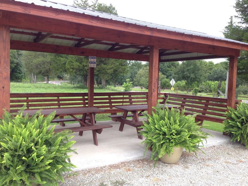 The Porch, The Picnic Table, And The Slower Pace Of A Saturday Morning