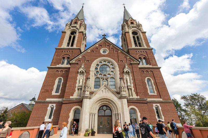 The Shrine Draws Hundreds Of Thousands Of Visitors Each Year