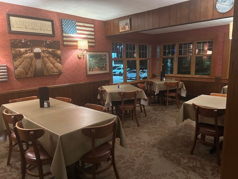 The Dining Room Feels Comfortably Old School In The Best Way