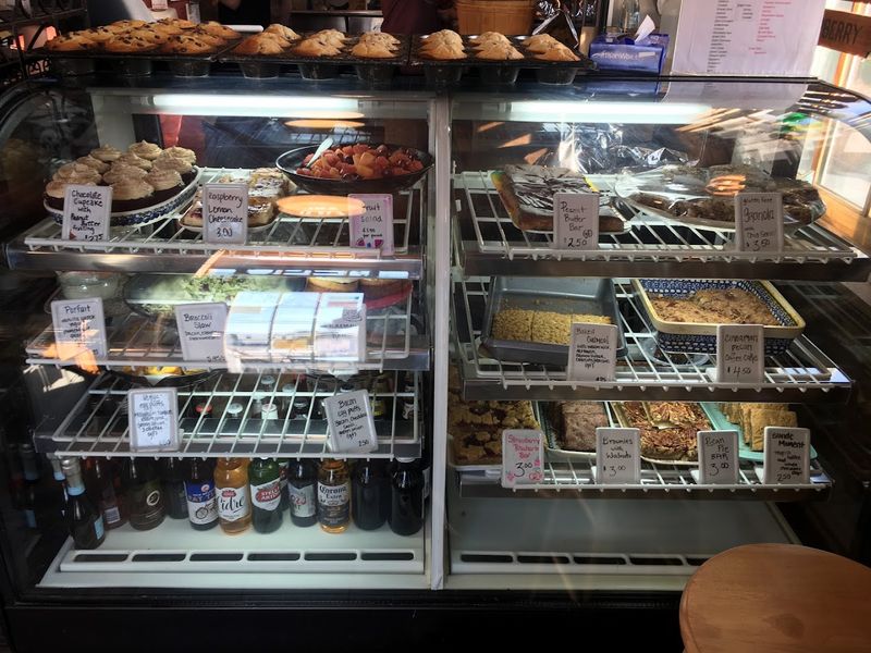Fresh Baked Goods Fill The Cafe Case