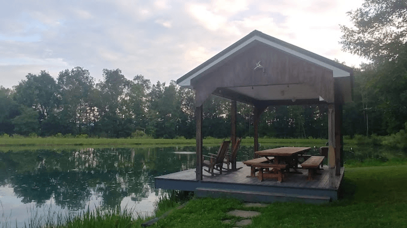 The Pond, Fire Pits, And Outdoor Life