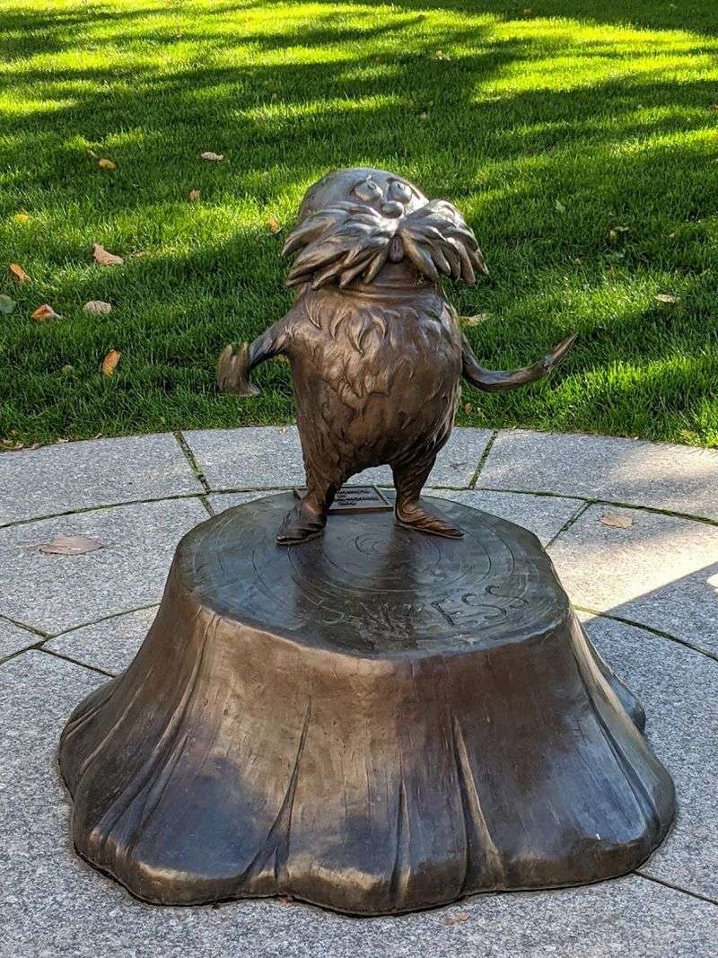 The Lorax Stands Guard On His Stump