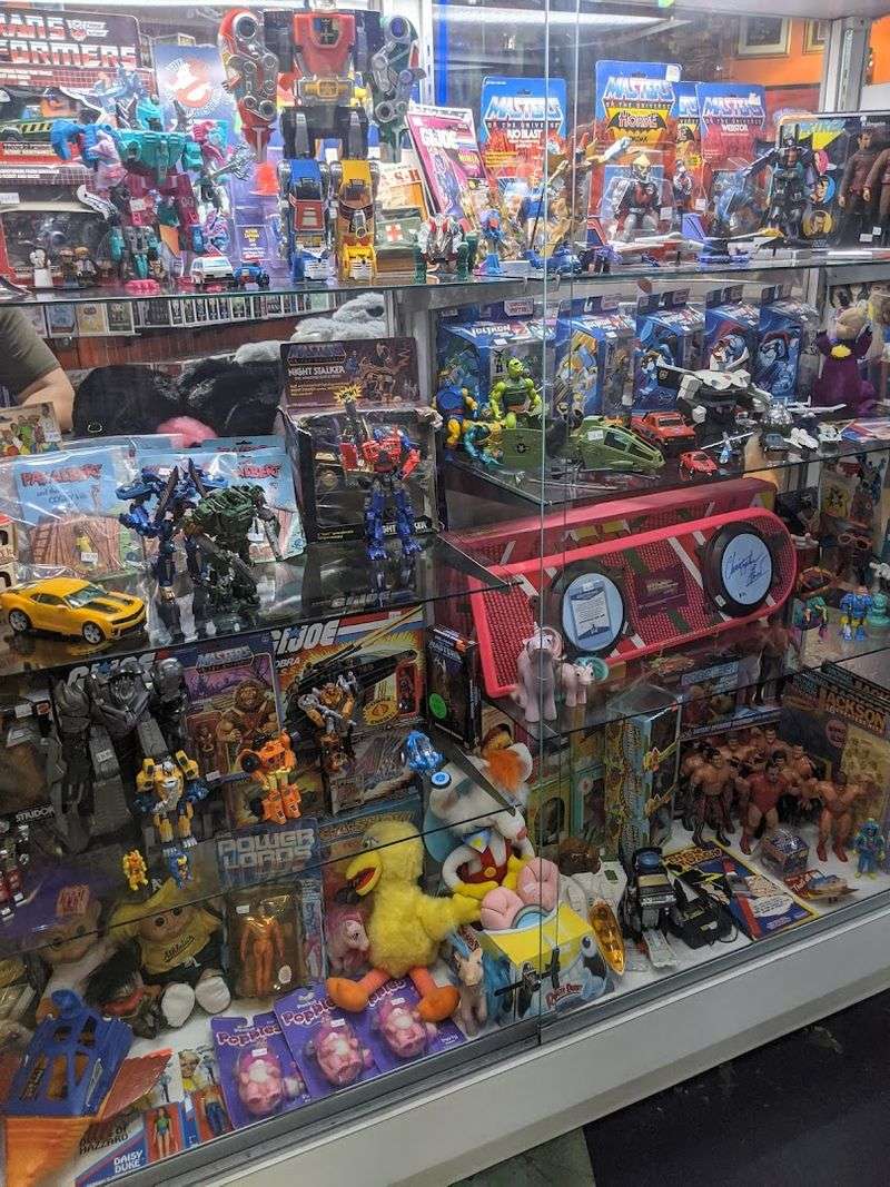 Action Figures Turn The Store Into A Memory Lane Walk