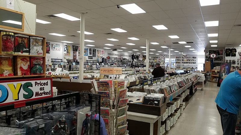 Comics, Cassettes, And Collectibles Fill Every Corner