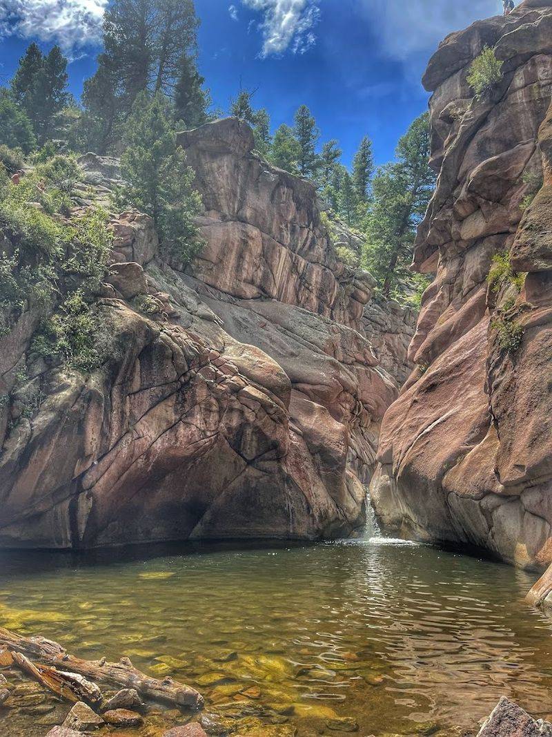 The Waterfall At The Heart Of The Cove