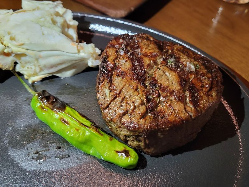 A Menu Built Around Serious Steaks