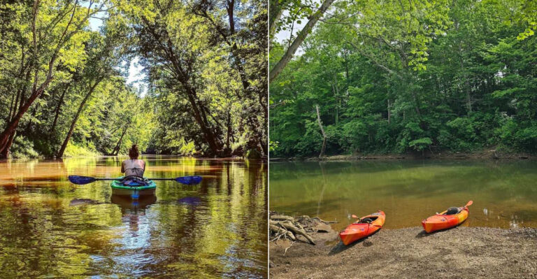Indiana’s Most Beautiful River Is So Clear You Can See Straight To The Bottom