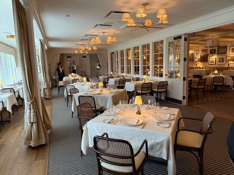 The Dining Room Was Designed To Feel Elegant And Nostalgic