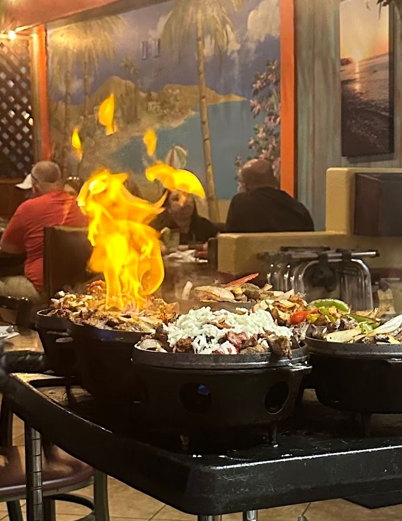 The Sizzling Plates Make The Whole Room Pay Attention