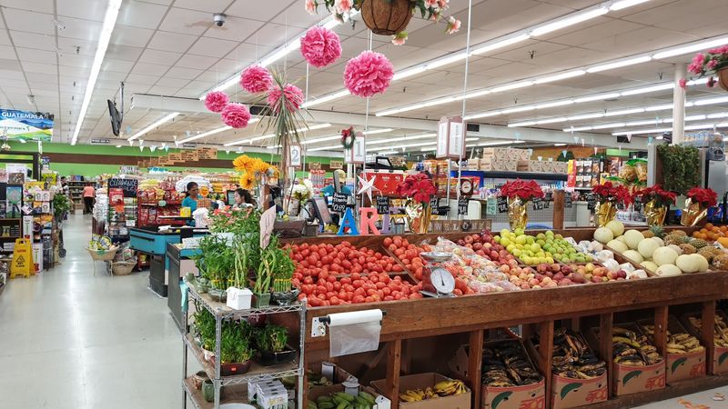 Latin American And Hispanic Grocery Aisles With Real Depth