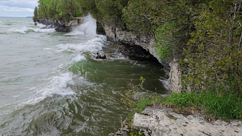 Cave Point County Park, Jacksonport, Door County