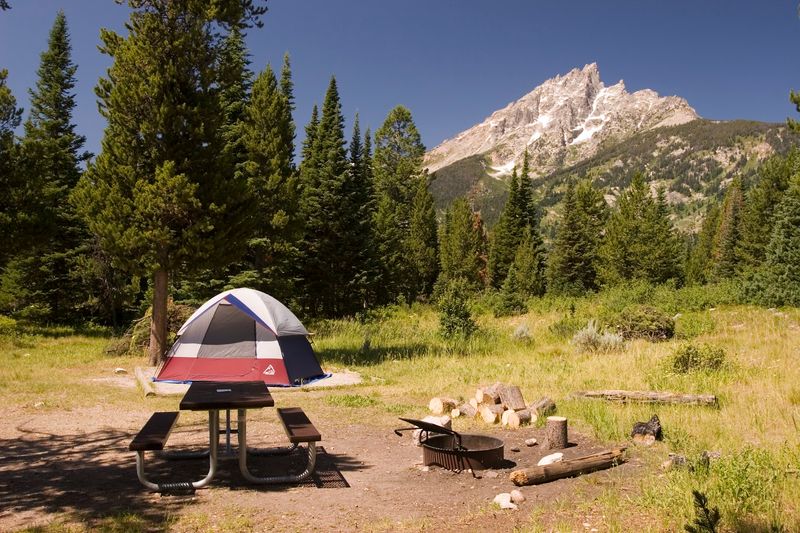 Camping Opportunities Around The Lake