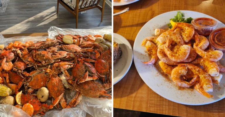 Maryland Has A Log Cabin Restaurant Where The All-You-Can-Eat Crab Nights Have Built A Fiercely Loyal Following