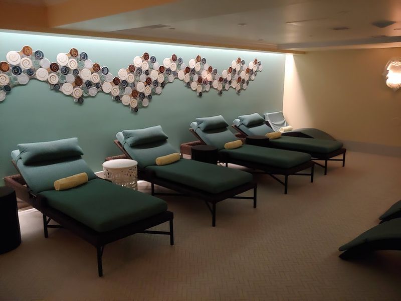 The Relaxation Areas Make Rushing Feel Impossible