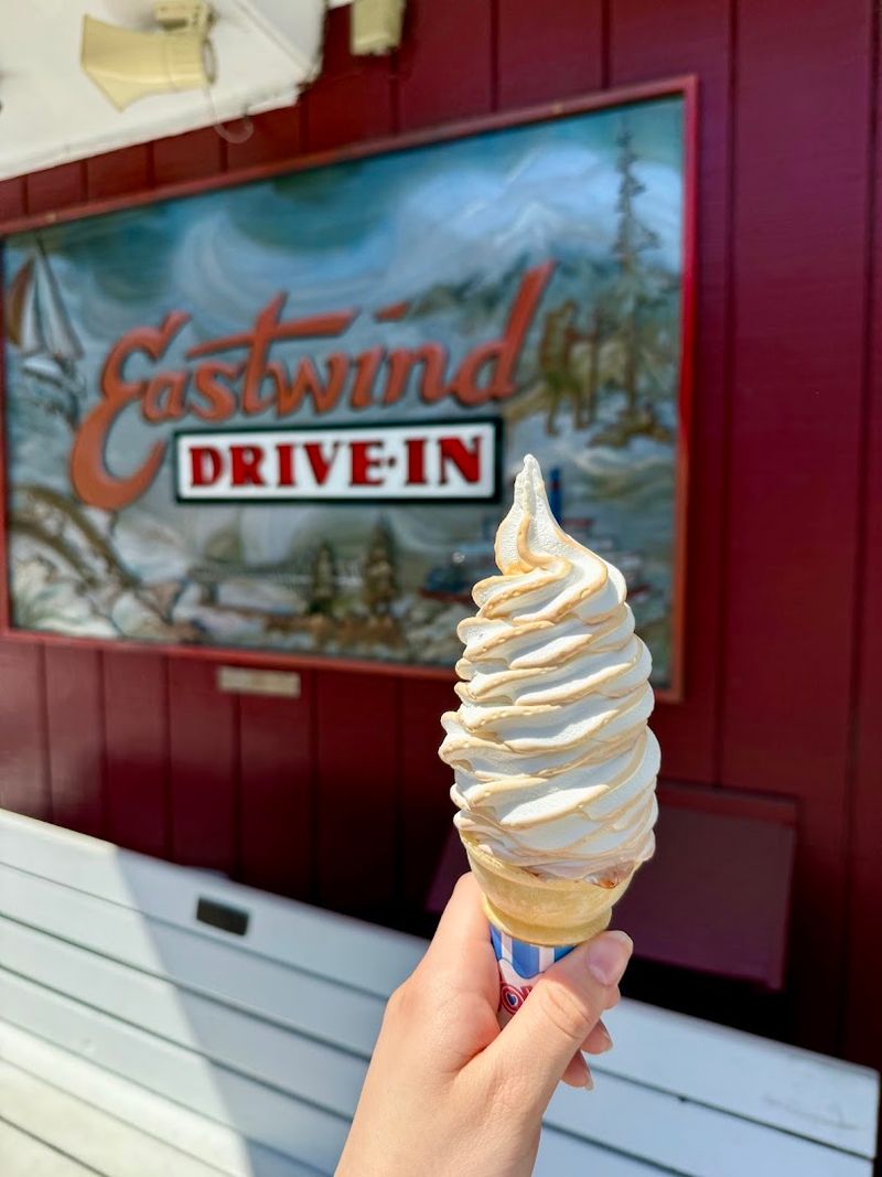 Soft Serve Ice Cream That Draws A Crowd