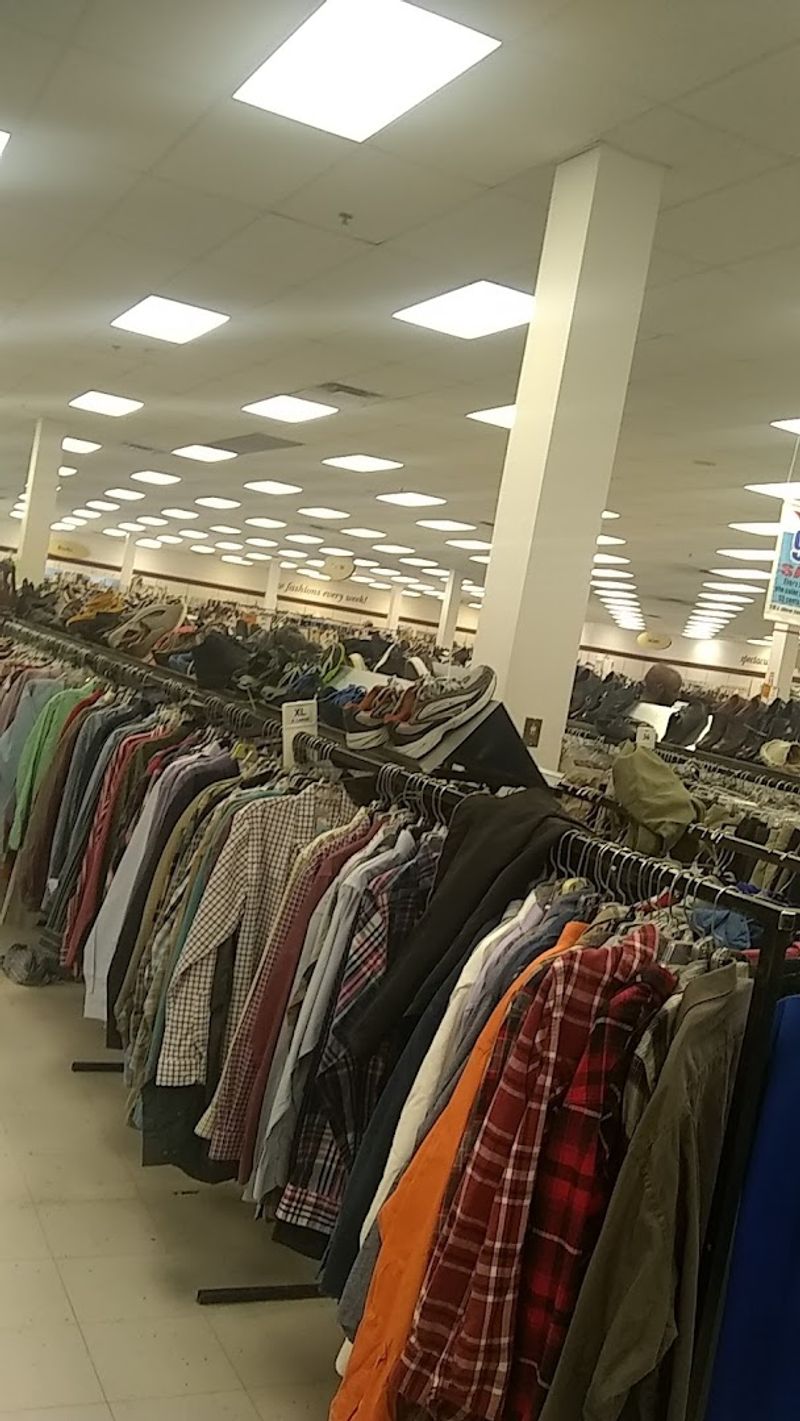 Clothing Organized By Type And Color For Easier Browsing