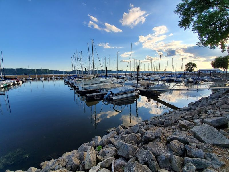 Pepin Sits On The Shores Of Lake Pepin