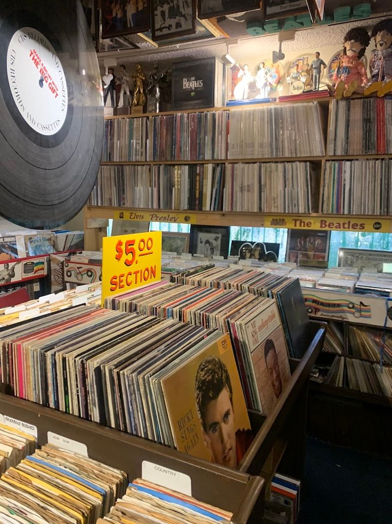 The Store Has A Strong Beatles And Rock Collectibles Section