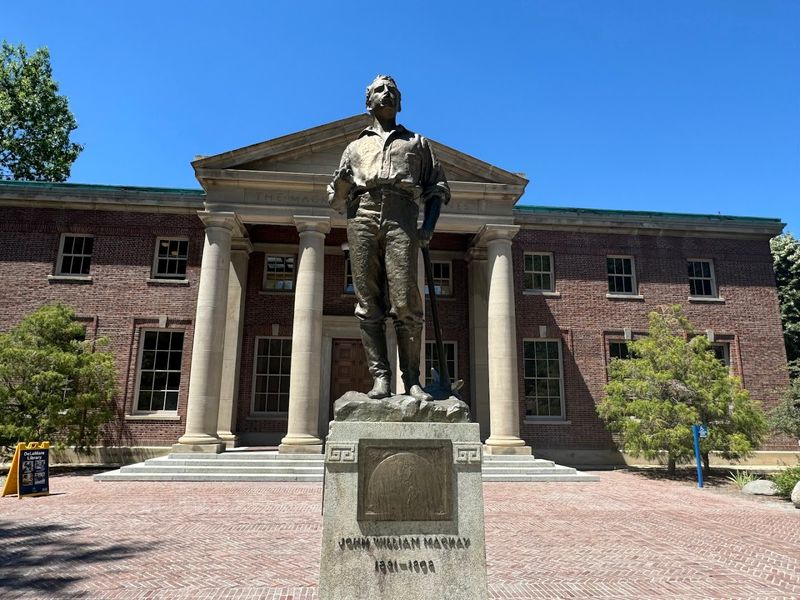 The Museum Sits Inside The Historic Mackay School Of Mines Building