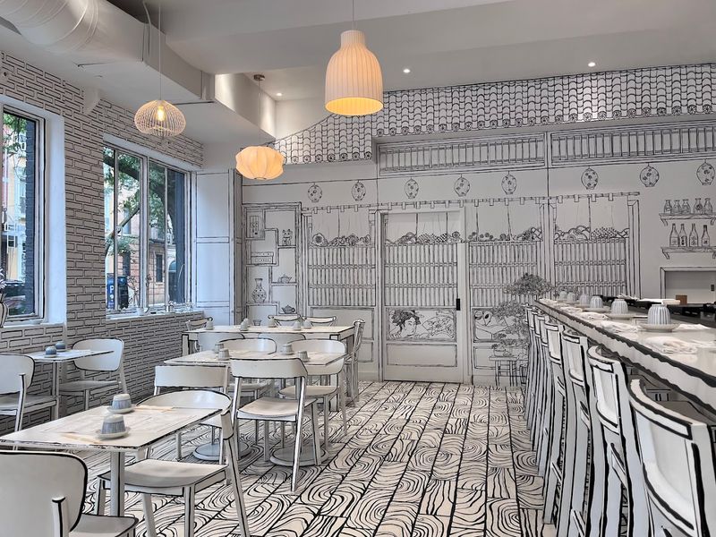 A Restaurant That Looks Like It Jumped Off A Sketchpad