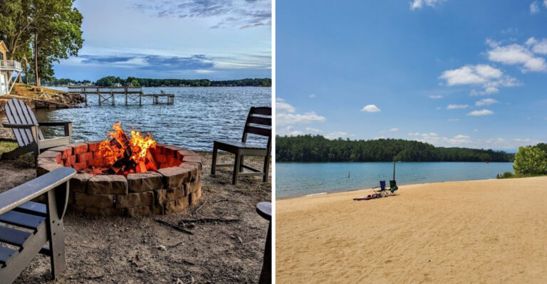 North Carolina Has Lake Beaches So Quietly Gorgeous They Almost Feel Like A Secret