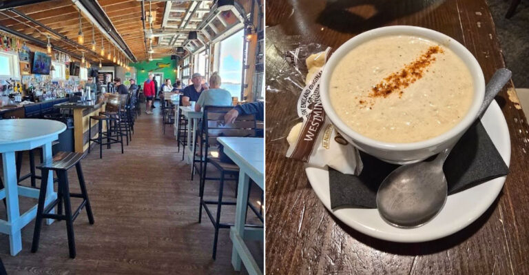 North Carolina Locals Swear By The She Crab Soup At This Waterfront Restaurant