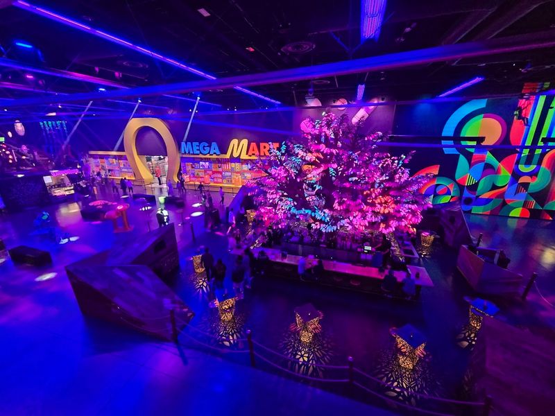 The Space Mixes Art, Rides, Food, And Games