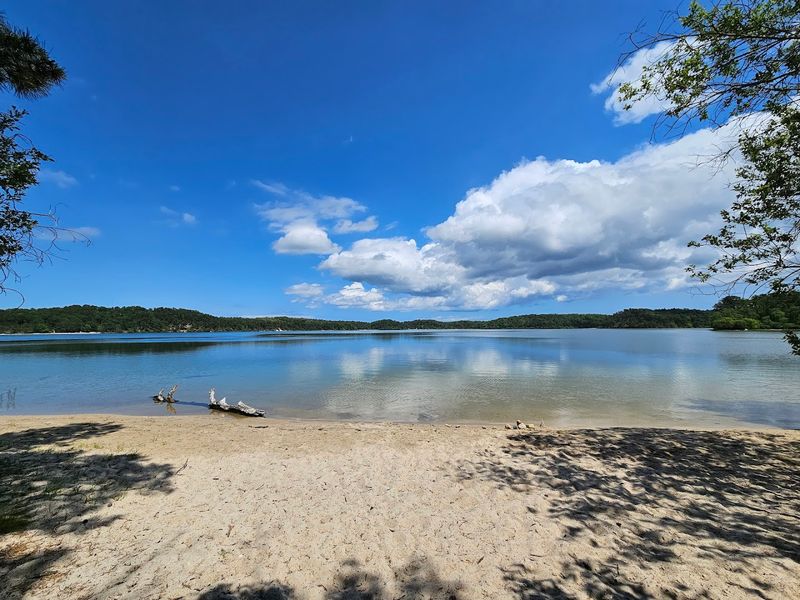 Swimming And Camping At Nickerson State Park