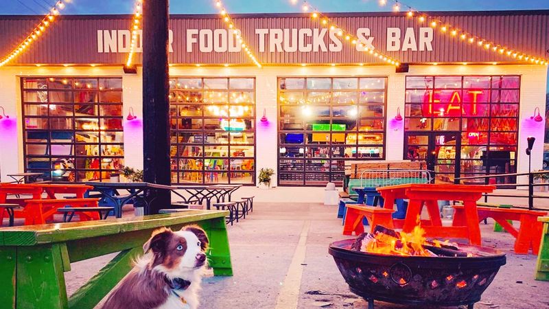 The Outdoor Patio Is Pet-Friendly