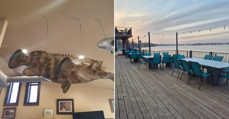 People Drive From All Over South Dakota For The Walleye At This Lakeside Diner