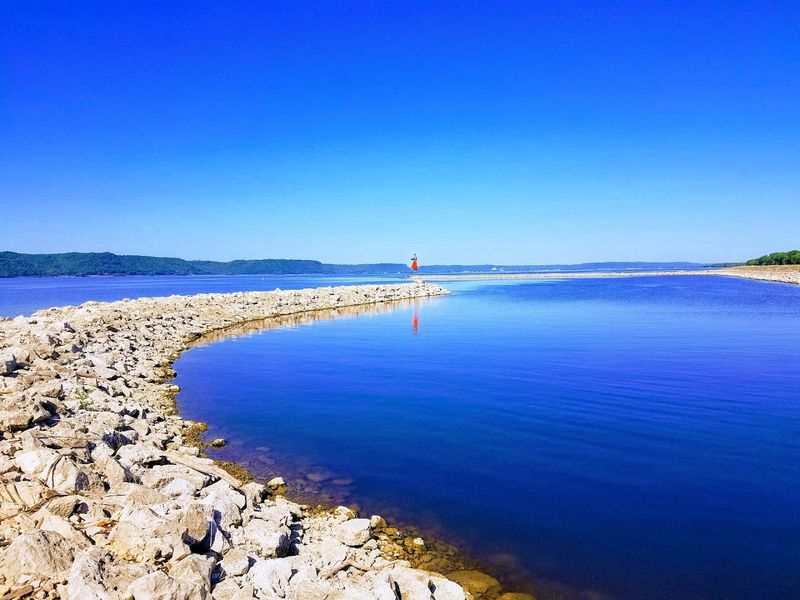 Lake Pepin Is The Widest Natural Part Of The Mississippi River
