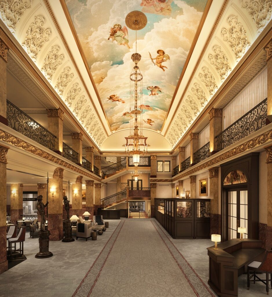 Pfister Hotel - Lobby_Rendering