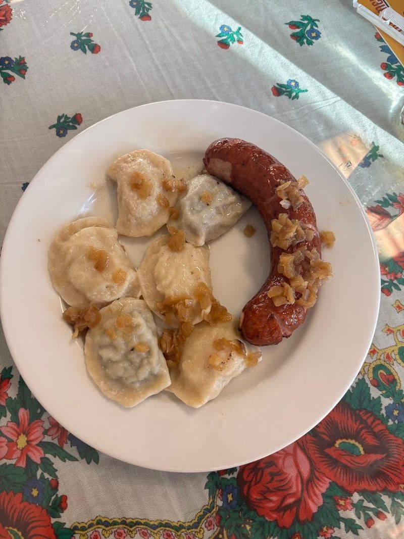 The Sample Plate Lets Diners Try Five Different Pierogi Fillings