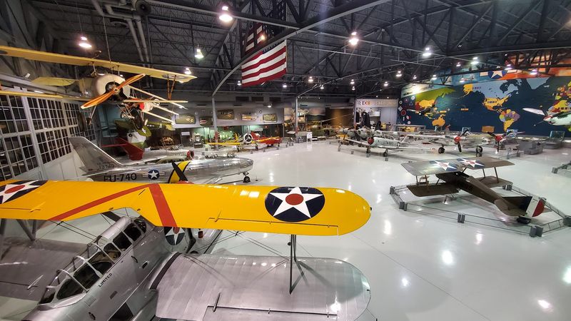 More Than 50 Vintage Planes Sit In Period-Style Hangars