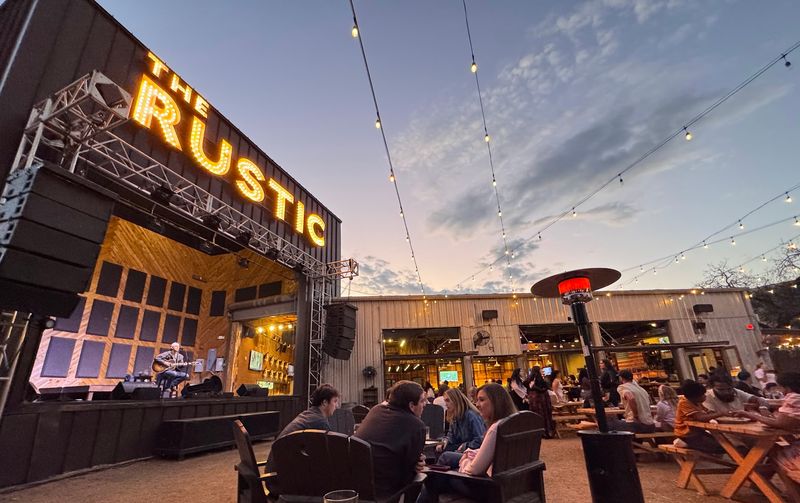 The Rustic Outdoor Watch Party Venue