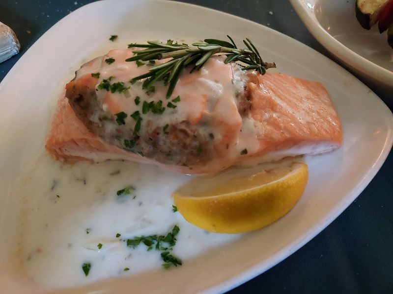 Seafood Stuffed Salmon Brings A Modern Touch To The Menu