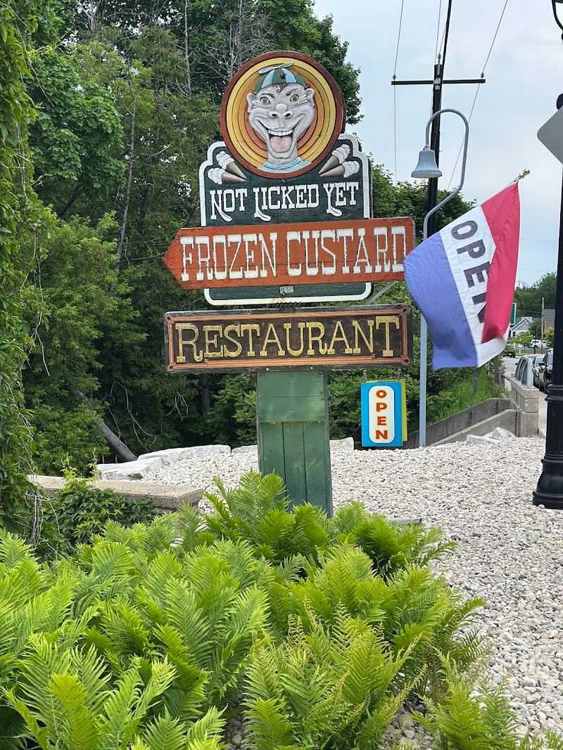 Not Licked Yet Frozen Custard